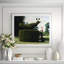 Kirsty Hume, In Long Black Dress Giclee Print by Arthur Elgort
