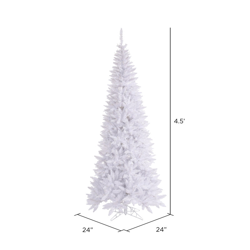 Artificial Christmas Tree, 4.5' H x 24" W