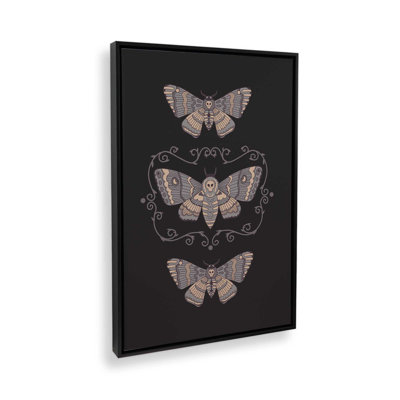 Taxidermy Death Moth By Lathe & Quill Art Print