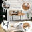 Baysenie Steel Writing Desk