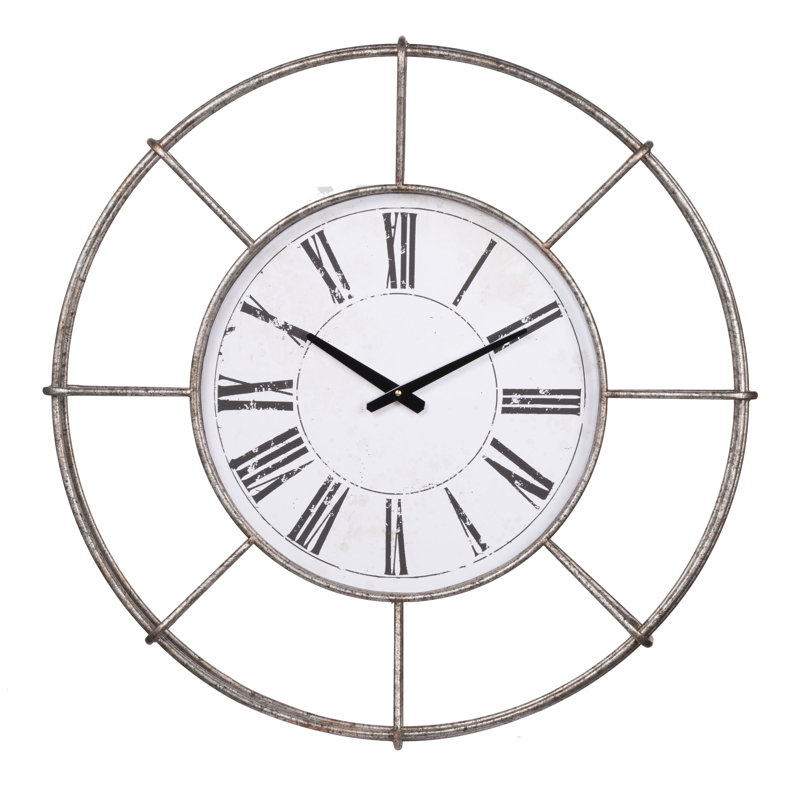 Horloge murale surdimensionnée Draughn