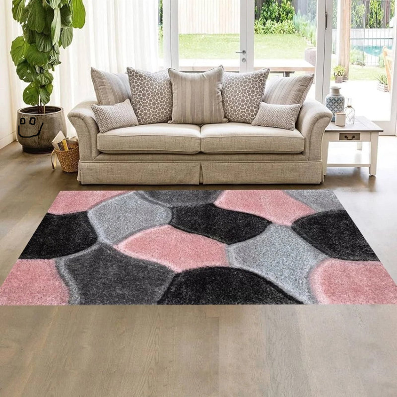 Shag Area Rug, Rectangle 80 x 150 cm