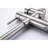 Freestanding Tub Faucet In Stainless Steel With 360-degree Movement Solid Brass Seals And 3.5 In. Height Nickel