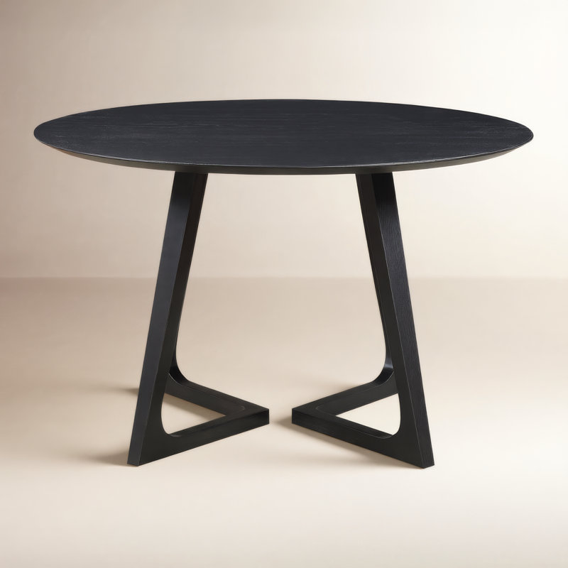 Fischer Dining Table, Black