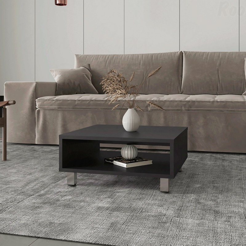 Table basse Burley, Noir