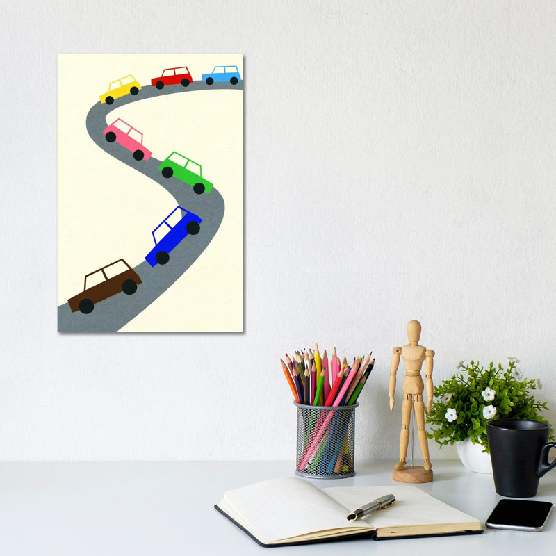 Traffic by Rosi Feist - Gallery-Wrapped Canvas Giclée on Canvas, No Frame, 20.32 cm H x 30.48 cm W