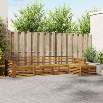 337cm Wide Patio Sectional Set