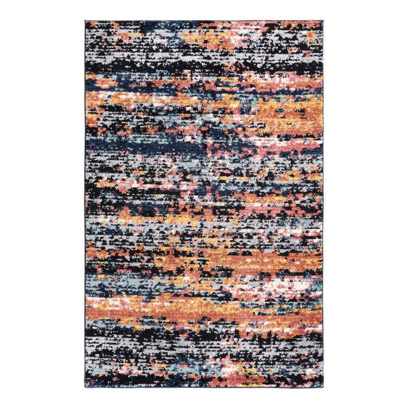 Alia Performance Multi colored Rug, Rectangle 5'3" x 8'