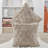 Jacquard Rabbit Faux Fur Pillow Cover-794975625-794975637