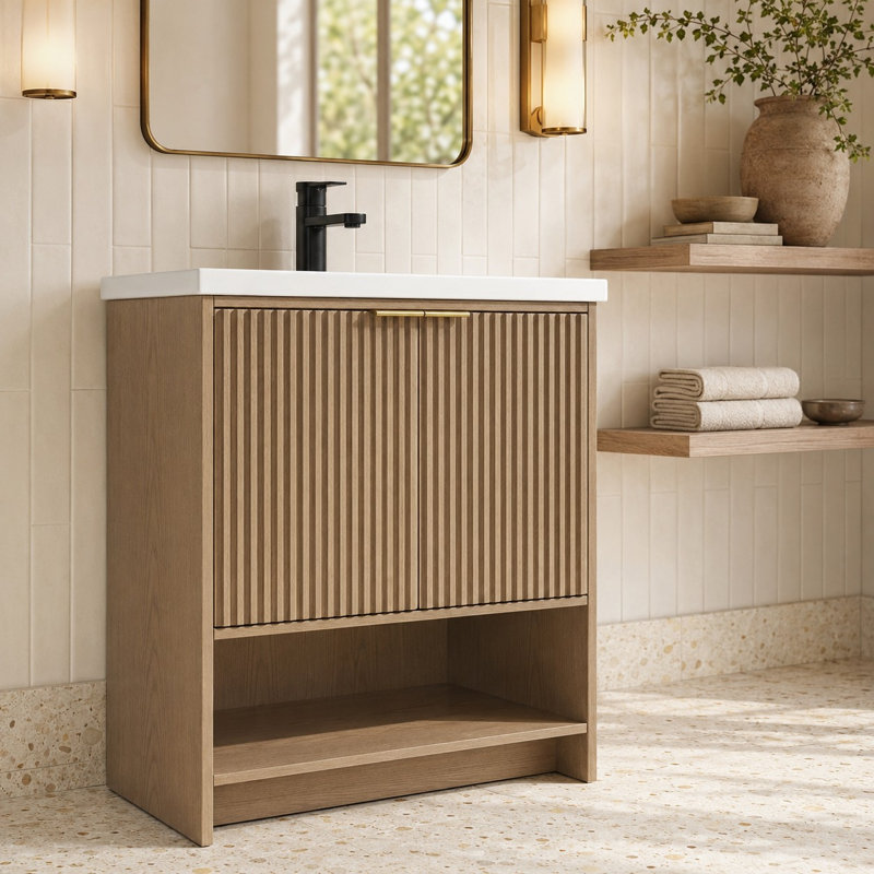 Meuble-lavabo autoportant Anelie