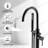 Double Handle Floor Mounted Freestanding Tub Filler