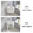 22” Single Bathroom floating Vanity with Sink-1303735872