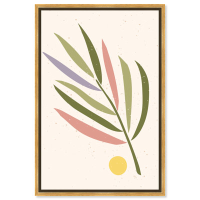 Palmier pastel - impression