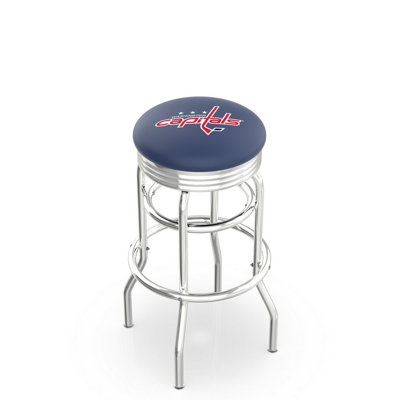 NHL 25" Swivel Bar Stool with Cushion