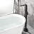 1 Clawfoot Tub Faucet with Hand Shower and Diverter-63750582