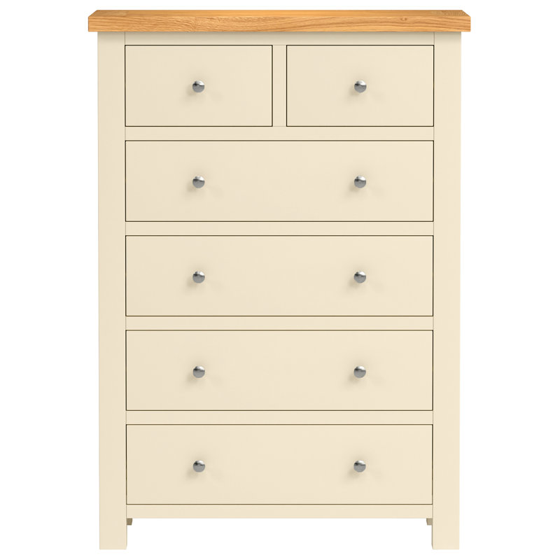 Oxford 85 cm W Chest of 6 Drawers
