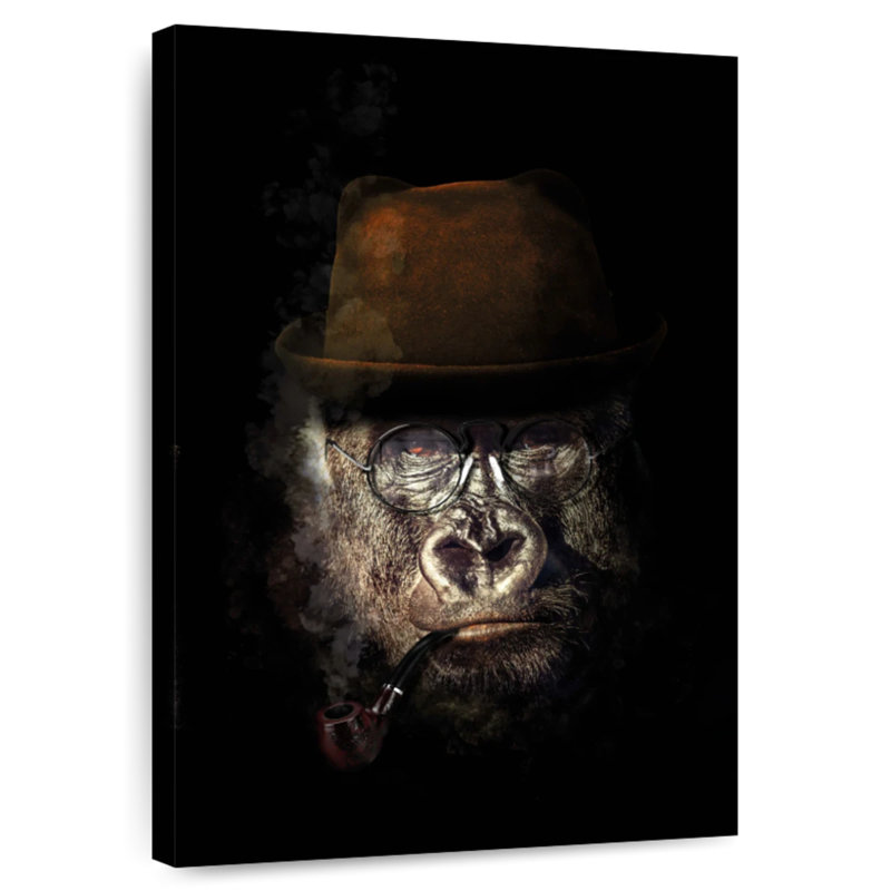 Brampt Classy Gorilla, 48" H x 32" W