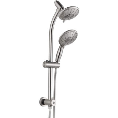 Pomme de douche en pluie double