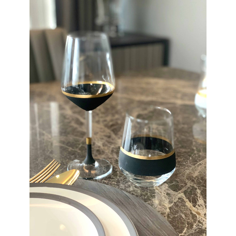Pocatello 425ml Handmade Wine Glass Set