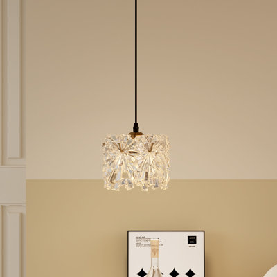 1 - Light Natural Chandelier Pendant