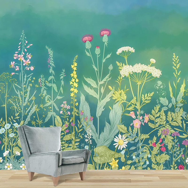 Murale variété de forêt, L 66 po x l 96 po