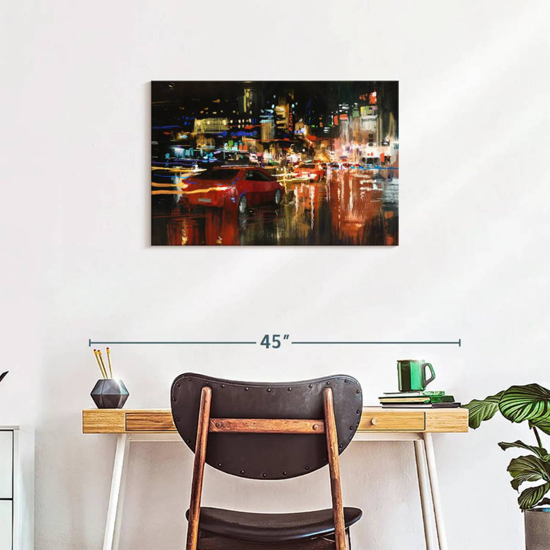 Mehar LA Night Rush, 20" H x 30" W