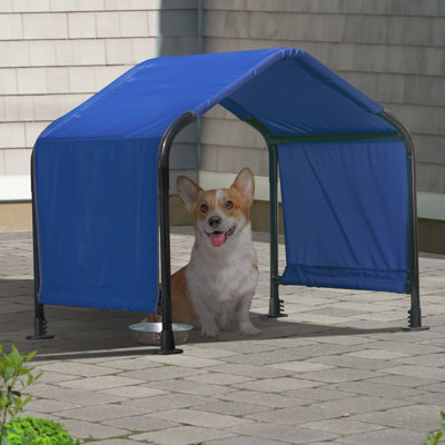 ShelterLogic Blue Dog Shade Canopy Pet Shelter