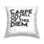Coussin décoratif imprimé Sassy Carpe Diem par lulusimon-103965983