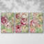 Rose grimpante, reproduction sur toile 3 pièces-1152414310-1152414312