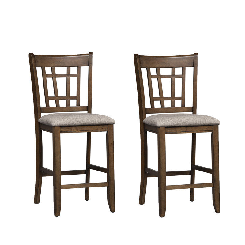 Karpinski 24" Upholstered Counter Stool