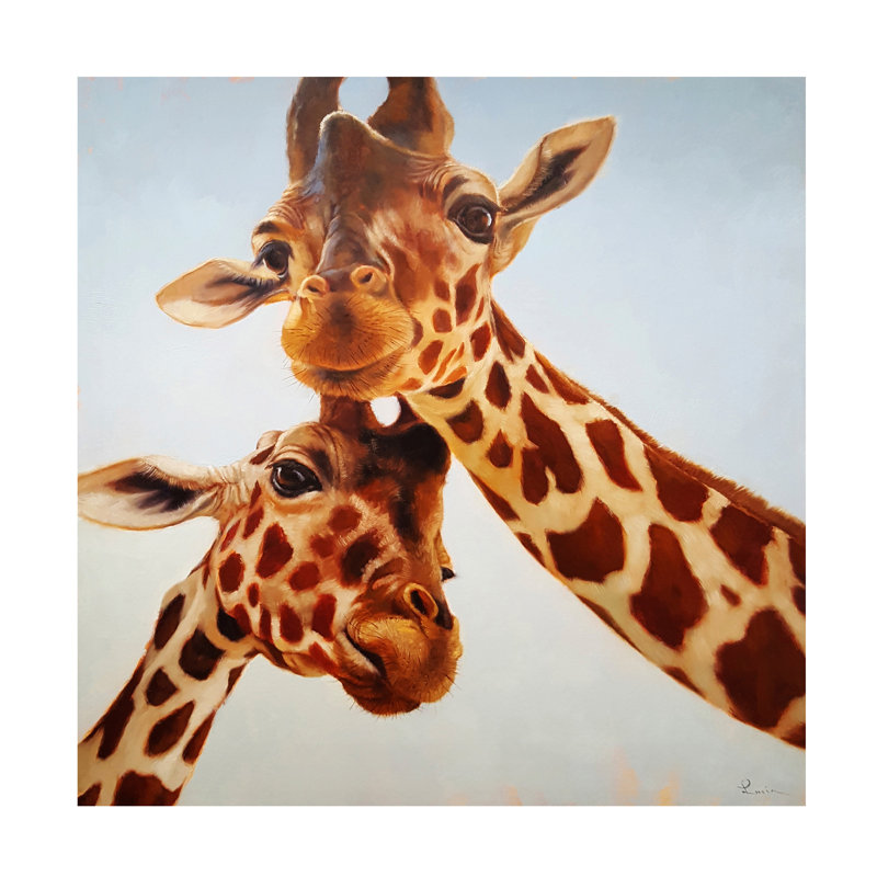 Atalaya Soulmate II sur toile par Lucia Heffernan, impression, H 14 po x l 14 po x P 2 po