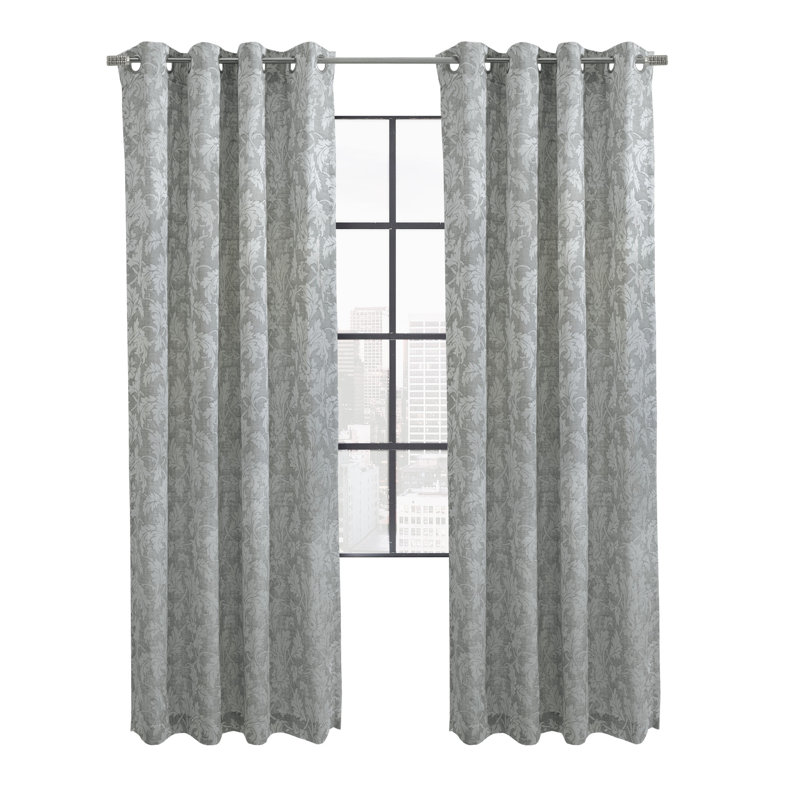 Cedri Semi Sheer Curtain Single Panel