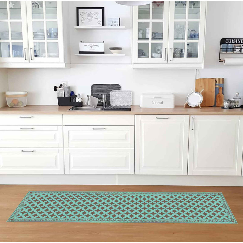 Hilliard Geometric Indoor Doormat, 65 x 255 cm
