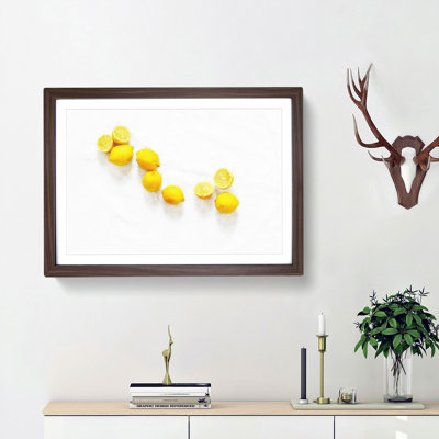 Lemon Fruit - Picture Frame Graphic Art Print