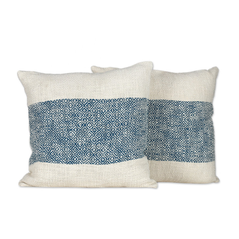 Housses de coussin en coton Novica