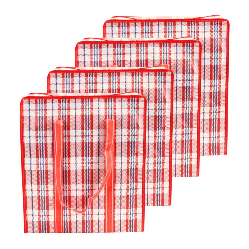 Polyethylene Plastic Laundry Room Organiser, Red