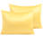 Satin Pillowcases, Zippered Pillow Cases for Hair and Skin - NTBAY-1226782676-1226705377