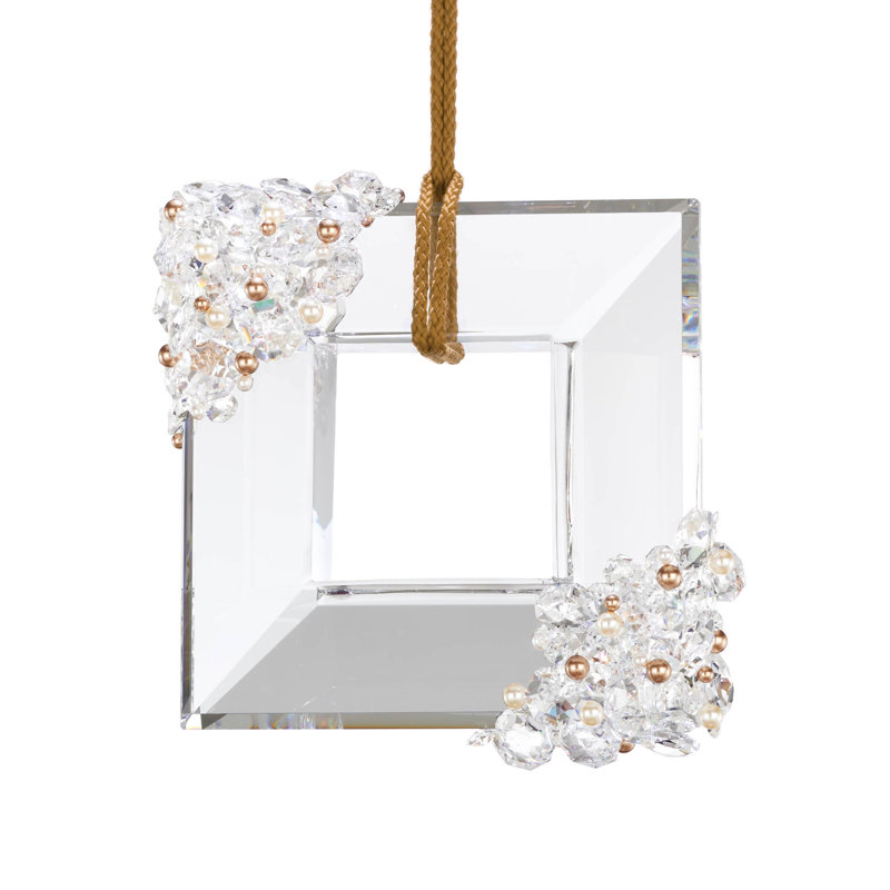 Eva 1 - Light LED Pendant, Polished Chrome/Gold Rope