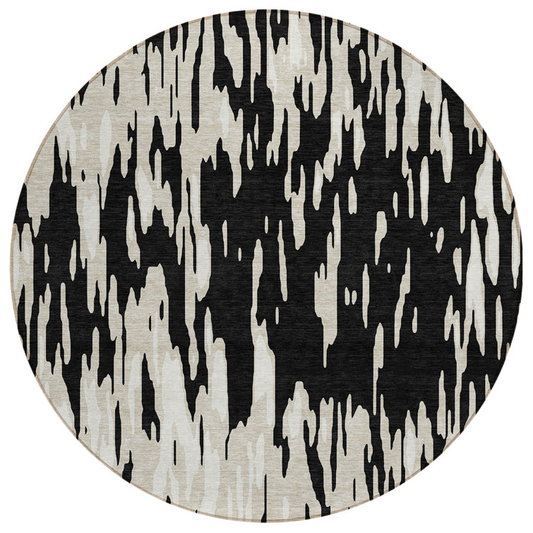 Aleighna Area Rug with Non-Slip Backing