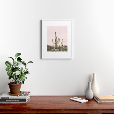 " Pastel Pink Cactus "