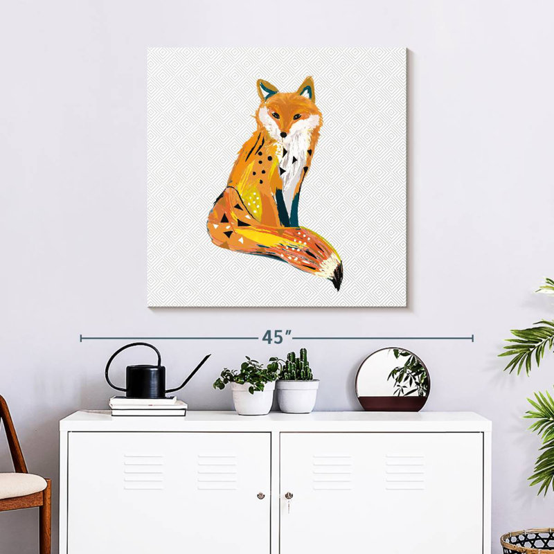 Crowle Trickster Fox, 30" H x 30" W