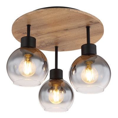 Correa Glass Flush Mount
