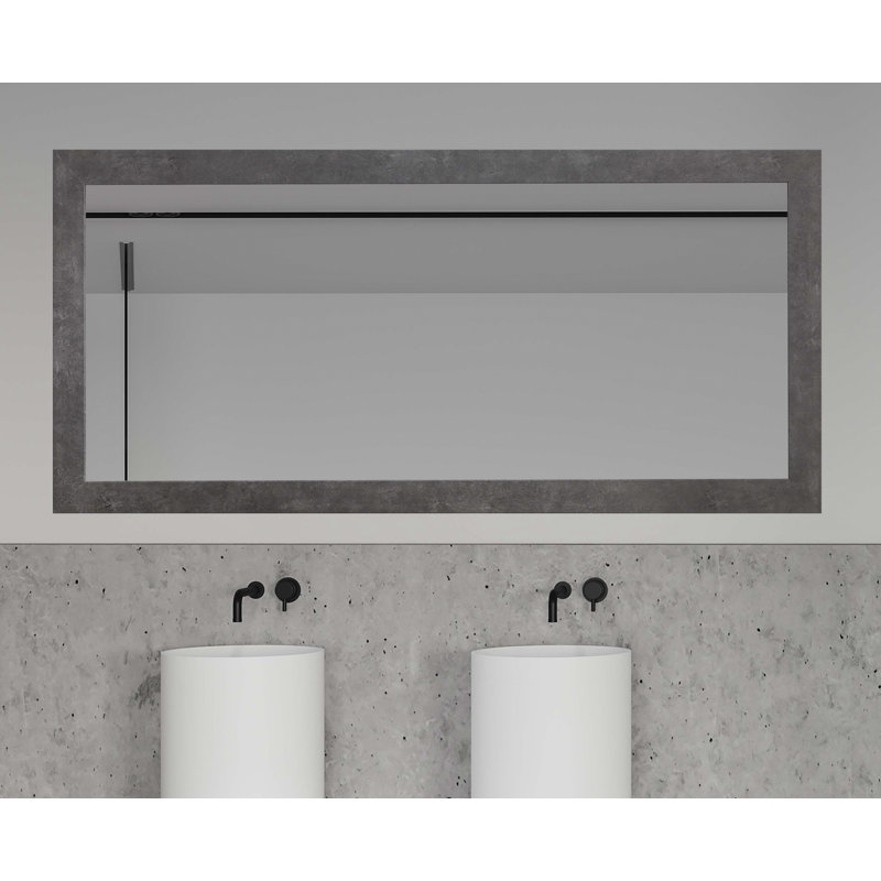 Miroir de salle de bain Alacazar, 38,5 po x 67 po