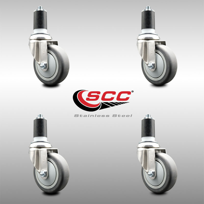 Thermoplastic Rubber Casters