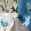 Rideau de douche avec crochets inclus