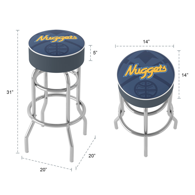 Tabouret pivotant non fini 31 po