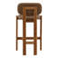 Alva Outdoor Counter Stool Light Brown