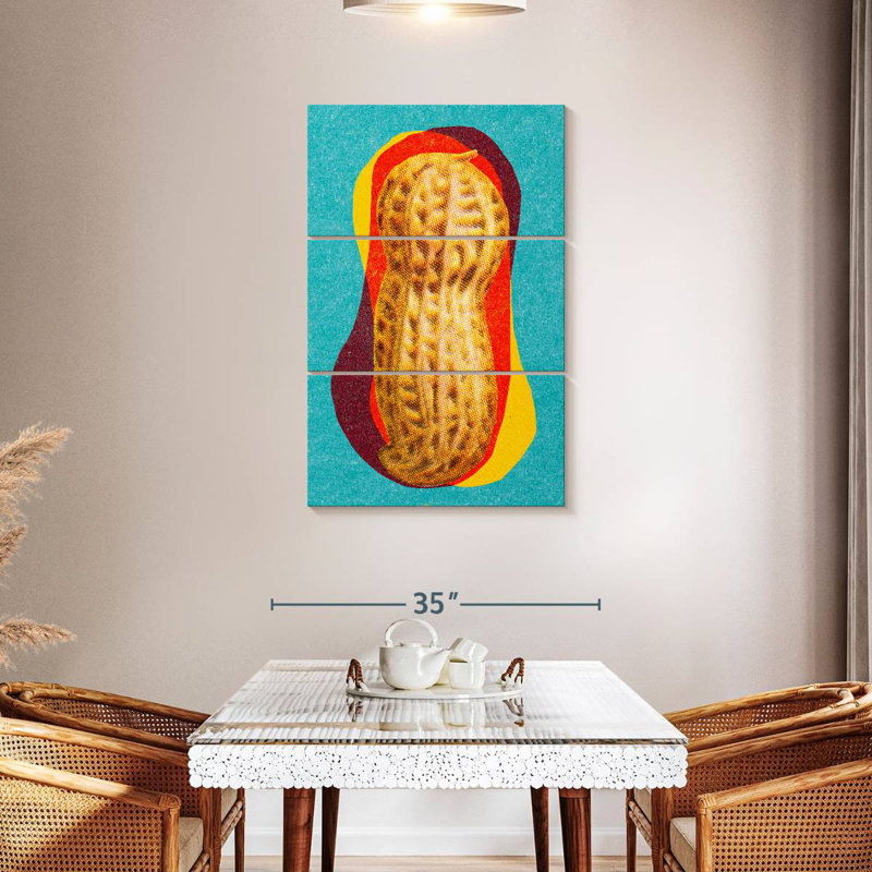Yarlin Peanut, 65" H x 42" W