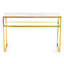 Hobgood 120cm Glass Top Console Table-1035438835-1035438834