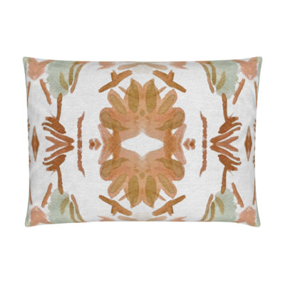 Wildflowers I Large Repeat Luxury Throw Pillow